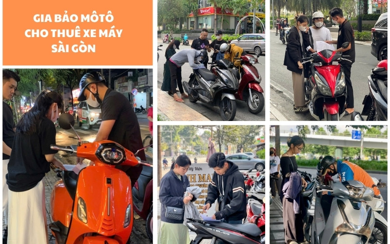 Cho thuê xe máy Quận Tân Bình